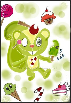 【★加古川物流】【中古品】HAPPY TREE FRIENDS イラスト集 【212】 ☆加古川物流】【中古品】HAPPY TREE FRIENDS イラスト集 【212】