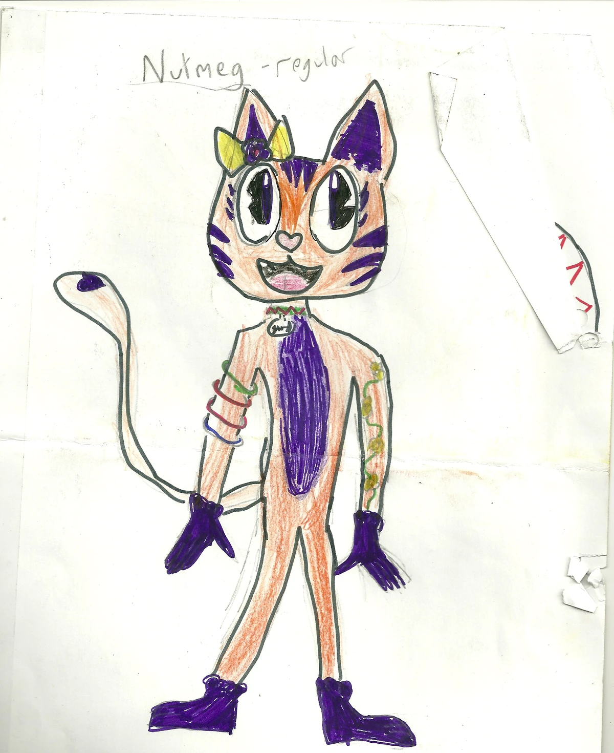 Nutmeg The Psychomaniacal Cat Happy Tree Friends Fanon Wiki Fandom