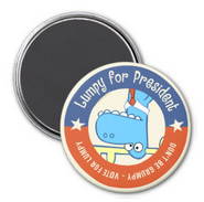 Lumpy for President Magnet.