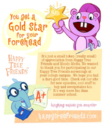 Happy Tree Friends website ad.