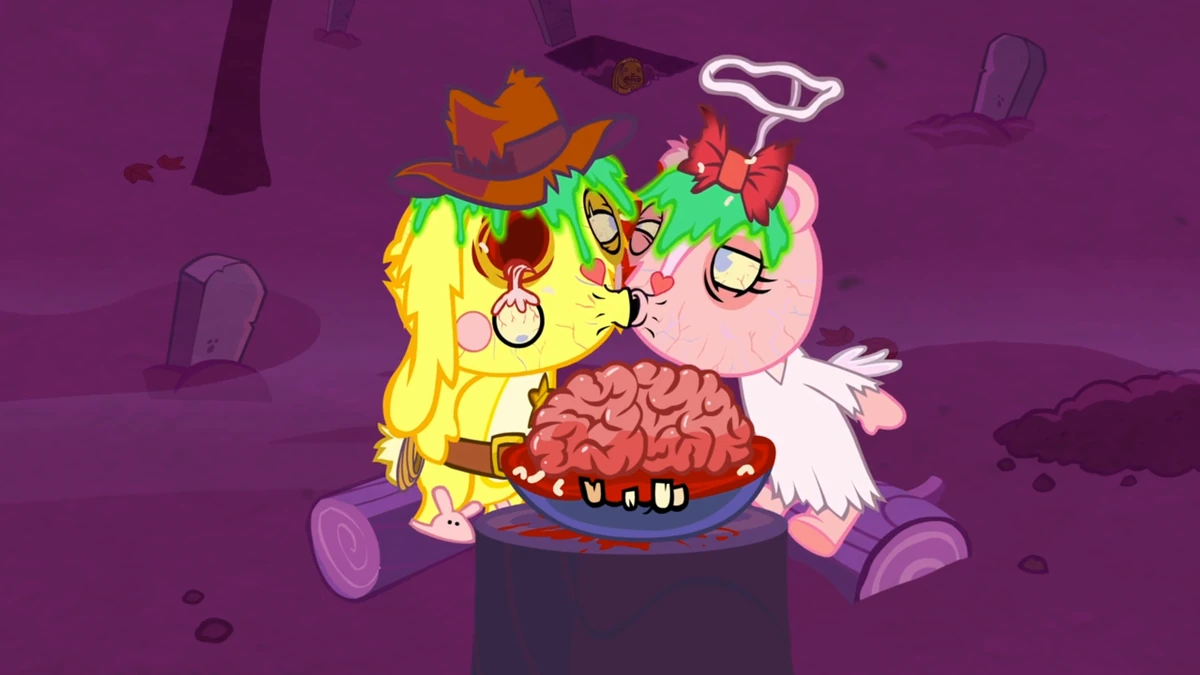 CuddlesGiggles Relationship Happy Tree Friends Wiki Fandom