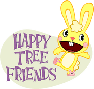 Cuddles on the logo of Happy Tree Friends.