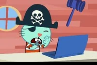 A consequence of copyright violations.