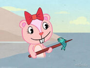 A fish caught by Giggles in Happy Trails Pt. 2: Jumping the Shark.