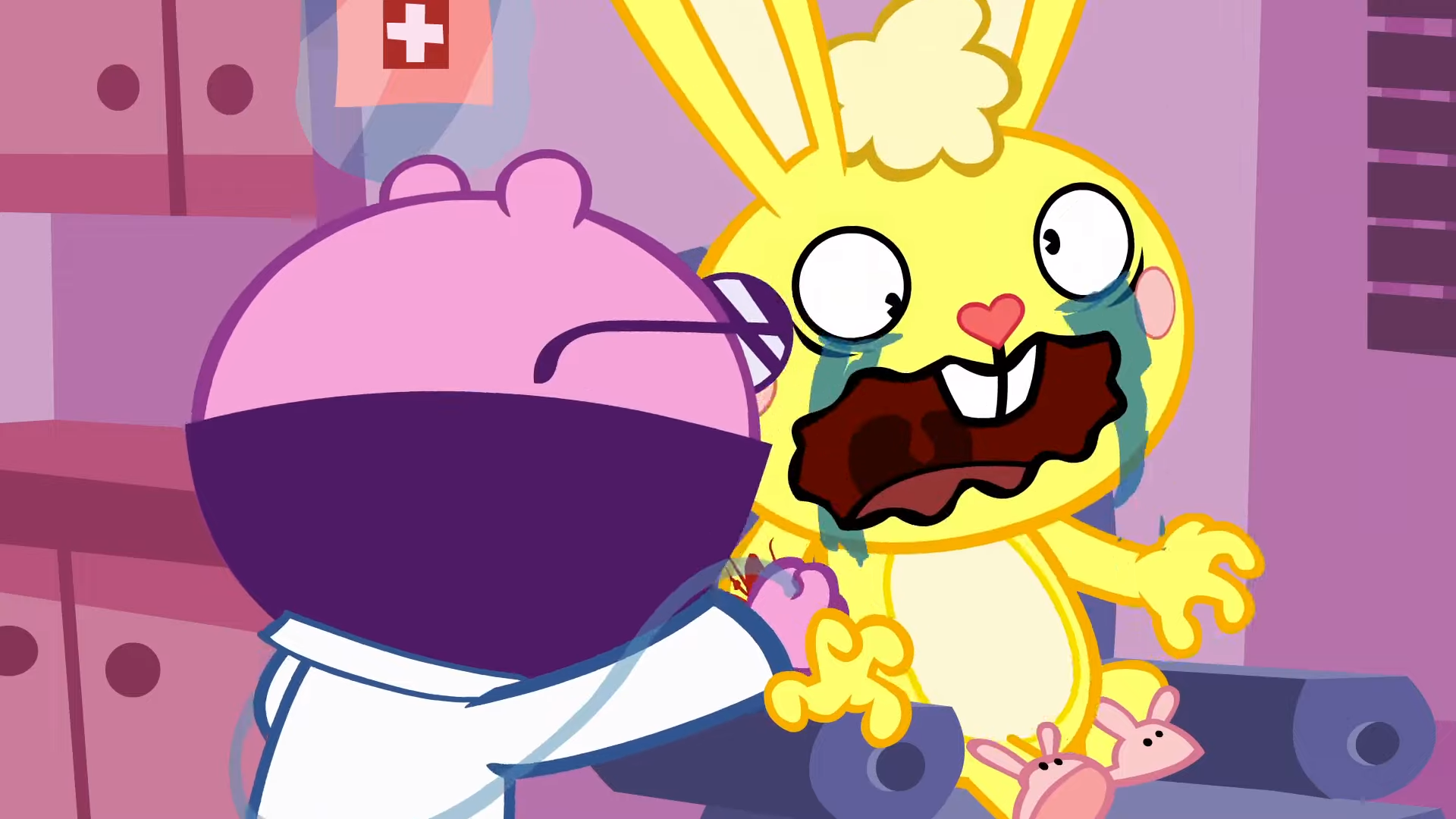 happy tree friends flaky crying