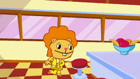 Disco Bear, remember that you're in a diner!