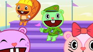 Giggles is closest to Flippy...