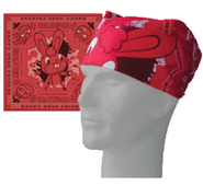 Red bandana - Cuddles, Flaky, Handy, Giggles,Flippy