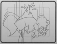 The unseen death of Petunia in the Storyboard.