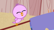 A pink bird in Doggone It.