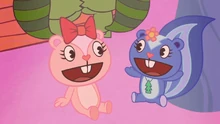 Goof #10, Petunia's head looks smaller than Giggles' head, doesn't it?