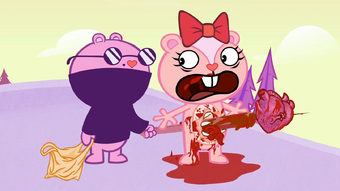 The Mole Happy Tree Friends Wiki Fandom December 2016 handy babysits cub while pop goes to the bowling alley.