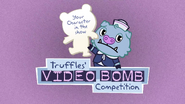 Truffles advertising a new contest.