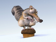 A scene from the original Ice Age (2002 movie).