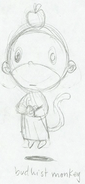 A concept art of Buddhist Monkey.