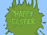 Happy Easter! Gross! There's vomit on the screen!