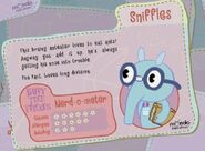 Sniffles character info.