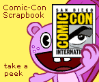 Comic-Con Scrapbook Advertisement.