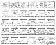A part of the episode's storyboard.