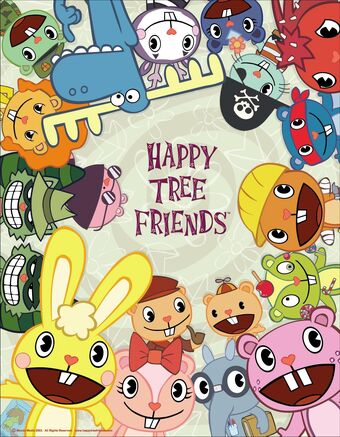 Happy tree friends characters