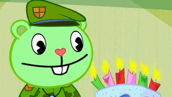 flippy庆祝他的生日……暂时.