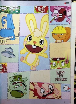 happy friend　４本目 Happy Tree Friends Official Book Magazine Japan Limited | Happy