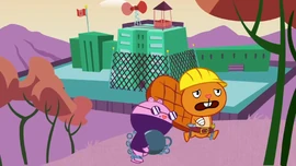 Handy and The Mole are on the run!