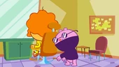 The Mole as a barber.