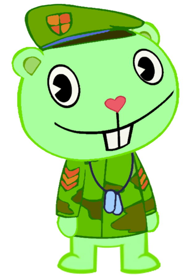 Htf, Strut, happy Tree Friends, fox, skull, wikia, bear, wiki