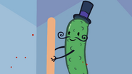 Mr. Pickels successfully using the plunger in the gambling episode.