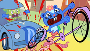 Petunia's death in Happy Tree Friends: False Alarm (episode).