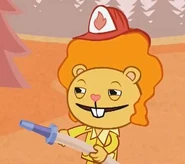 Disco Bear Fire Fighter.jpg (15 KB) Disco Bear as a firefighter.