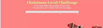Santa in the Christmas Challenge banner. (DEAD)