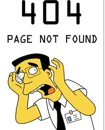 This image shows up when you try to go to a nonexistent page.