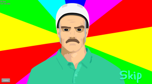 Irresponsible Dad begins tripping on the drug.