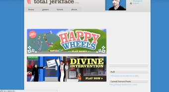 The current Games page.