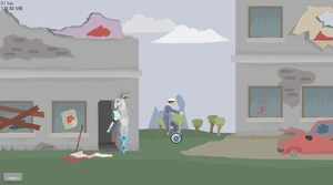 The devastated suburbs.