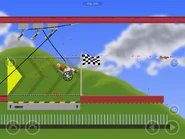 Playing with a different character.