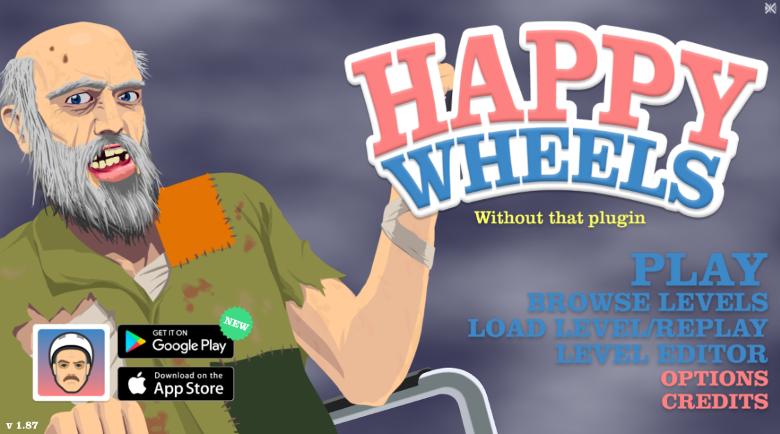 Happy Wheels HTML5 - Play happy wheels html5 online on Cookie Clicker