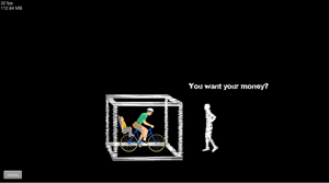 Fabric Doc confronting you before the fight.