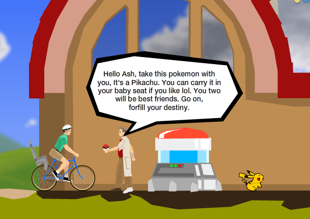 Pokemon happy wheels