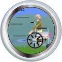 The "Wheelchair Speed" badge.
