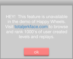 IT KEEPS HAPPENING!, Happy Wheels Wiki