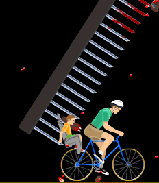 Fancy Force on X: Happy Wheels iOS update 1.0.3 adds 5 new levels for  Irresponsible Dad   / X