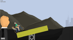 Happy Wheels mobile app last level secret way 