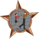 The paparazzi badge.