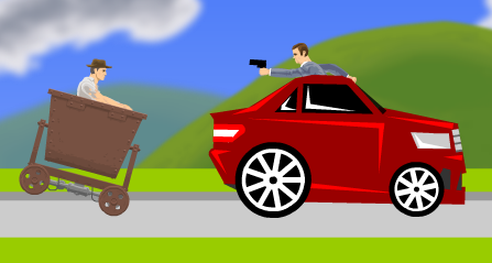 Wheelchair Guy, Happy Wheels Wiki