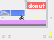 The end (the doughnut).