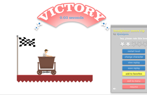 An example of a shortest level