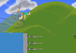 IT KEEPS HAPPENING!, Happy Wheels Wiki